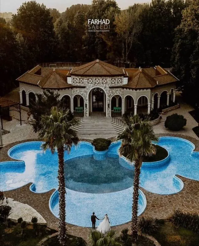 باغ مراکشی موگه<br> خاص ترین باغ عمارت شهریار