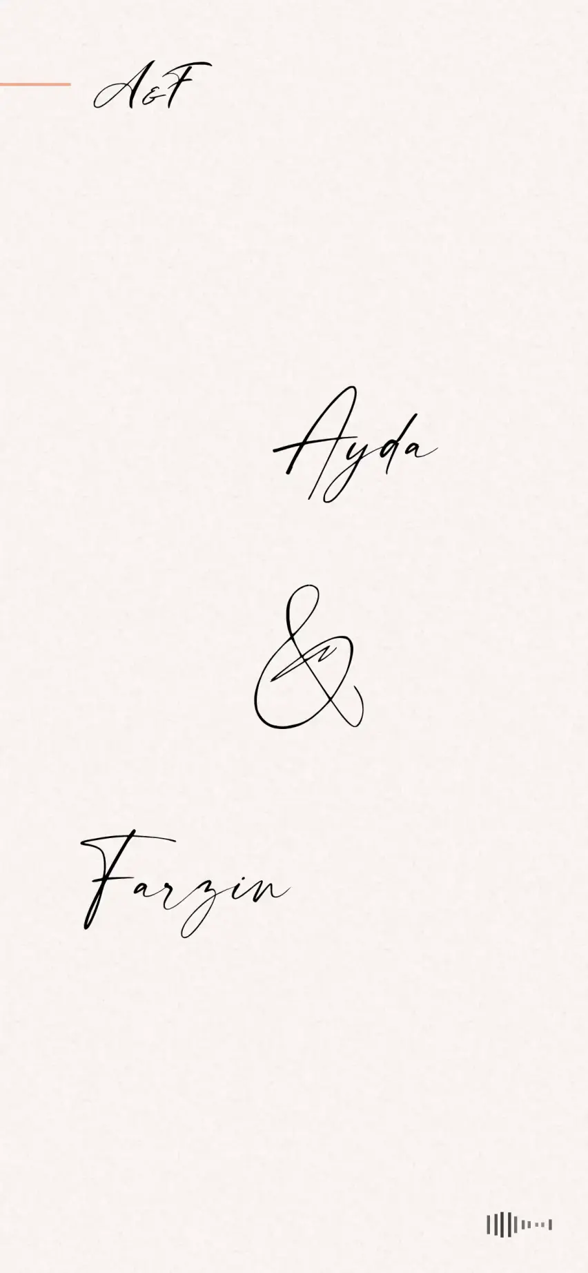 نمونه قبل از کار کارت دعوت دیجیتال پیکسل دریم