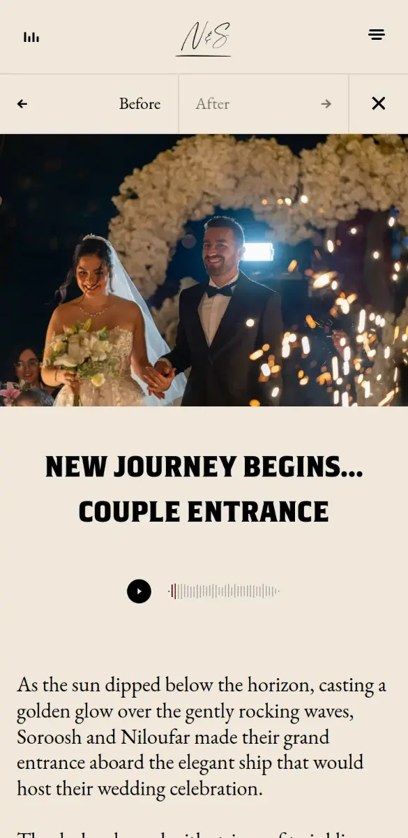 <strong style="font-size: 14px">آلبوم دیجیتال:</strong> آلبوم وبسایتی، که ترکیبی از تصاویر شما و پارتنرتان، ویدیوهای خاطرهانگیر، داستانهای مشترک دوستانتان با صدای خودشان و ... .