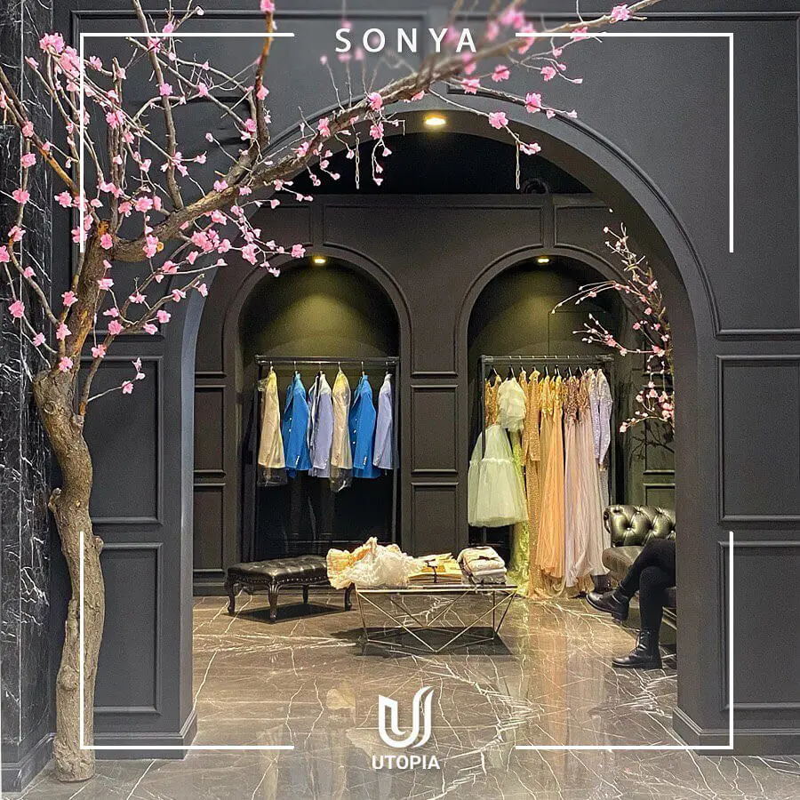 تجربه بی نظیر از مد و هنر با برند سونیا در دپارتمان استور یوتوپیا واقع در خیابان فرشته