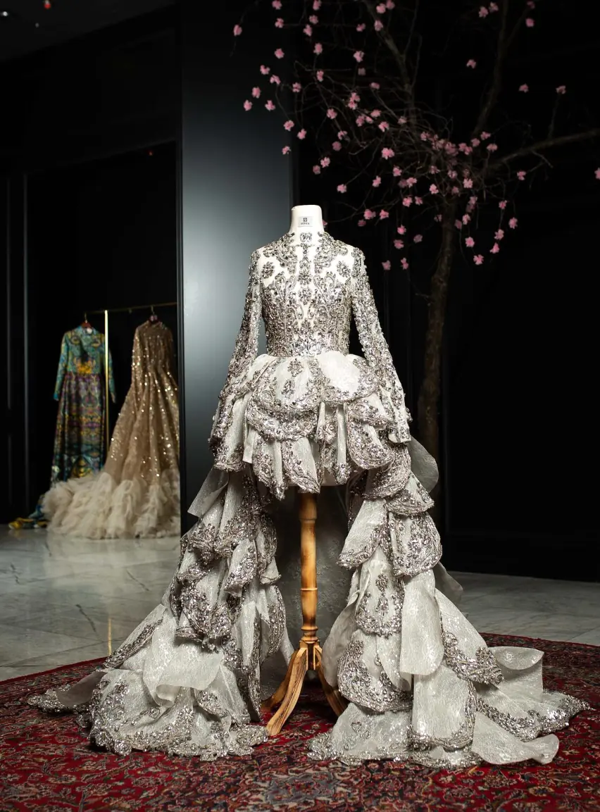 نمونه بعد از کار کالکشن لباس عروس سونیا